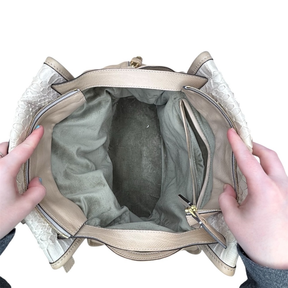 Chloé Python Marlow Leather Bag - Picture 11 of 11